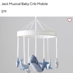 Pottery Barn Jack Musical Mobile with Arm